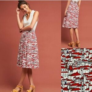 Anthropologie Porridge Getaway skirt